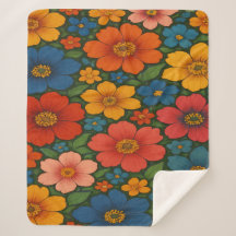 Helles Muster nahtloser Wildblume