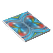 Helles Muster Notizblock (angewinkelt)