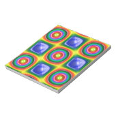 Helles Muster Notizblock (Rotiert)