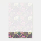 Helles Muster Post-it Klebezettel (Vorderseite)