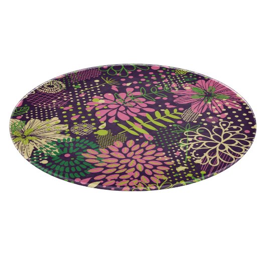 Helles Muster Schneidebrett (Ecke)