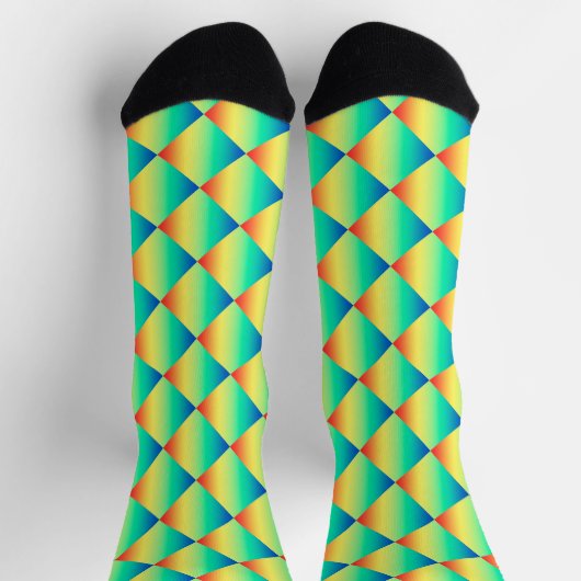 Helles Muster Socken (Oben)