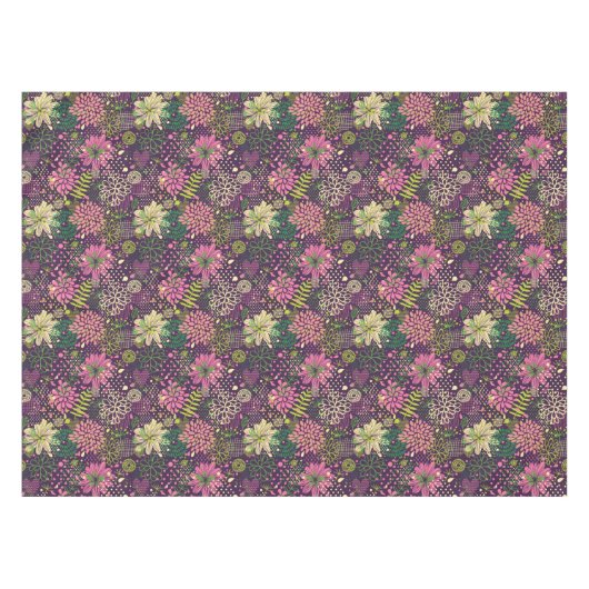 Helles Muster Tischdecke (Vorderseite (Horizontal))