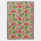 Helles Muster vom Frischgemüse Decke (Vorderseite Vertikal)