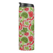 Helles Muster vom Frischgemüse Thermosbecher (Nach rechts gedreht)