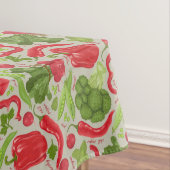 Helles Muster vom Frischgemüse Tischdecke (Beispiel)
