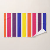 Helles mutiges buntes Streifen-Bad-Tuch-Set Badhandtuch Set (Handtuch)