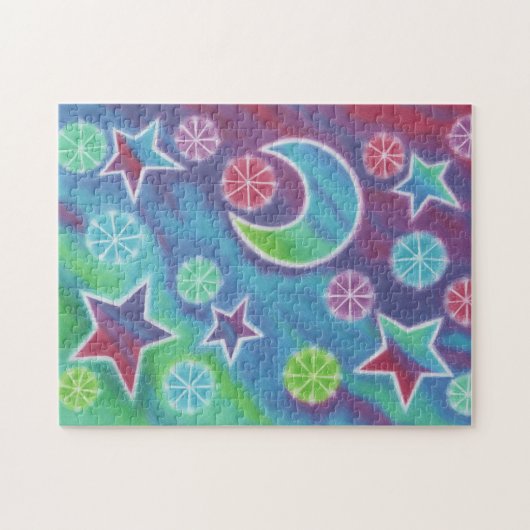 Helles Nachtpuzzle Puzzle (Horizontal)