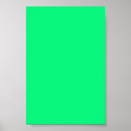 Helles Neon Green Background auf einem Poster