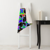 Helles Neon Starlight Muster Sherpadecke (Beispiel)