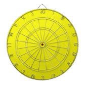 Helles Neon Yellow Dart Board Dartscheibe (vorne)
