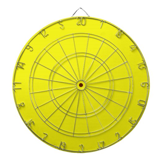 Helles Neon Yellow Dart Board Dartscheibe (vorne)