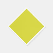 Helles Neongelb grün strukturiert Serviette (Ecke)