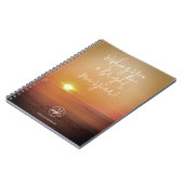 Helles New Year Foto für Notebook mit eigener Mark Notizblock (Linke Seite)