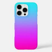 Helles Ombre Design Case-Mate iPhone Hülle (Rückseite)