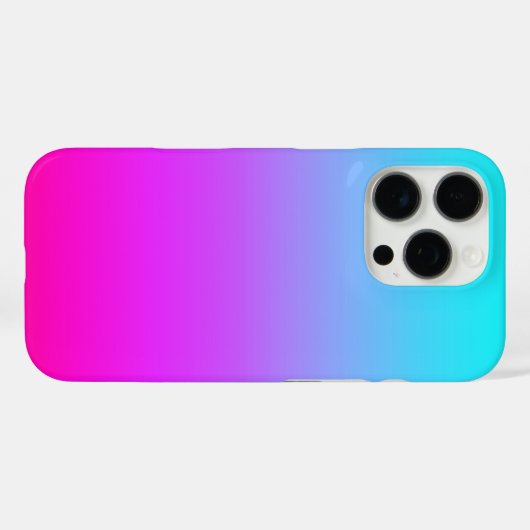 Helles Ombre Design Case-Mate iPhone Hülle (Rückseite (Horizontal))