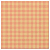 Helles orange Gelb-Karo-Gingham-Muster-Gewebe Stoff (Nahaufnahme)