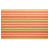 Helles orange gelbes Grün-Zickzack Muster-Gewebe Stoff (Yard (91,4 cm))