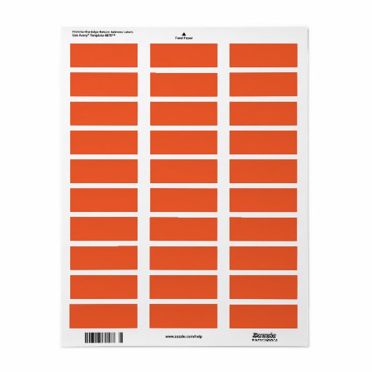 Helles Orange Minimalistisches Solid Background (Vorne)