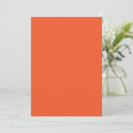 Helles Orange Minimalistisches Solid Background Save The Date