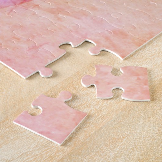 Helles Orangefarbenes Mushroom Puzzle (Seite)