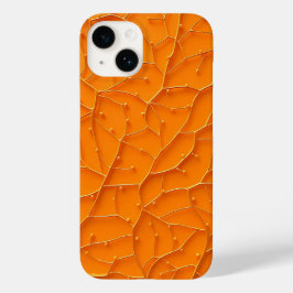 Helles orangefarbenes Muster – iPhone-Hülle mit kr Case-Mate iPhone 14 Hülle