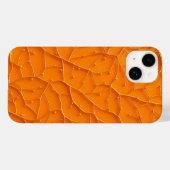 Helles orangefarbenes Muster – iPhone-Hülle mit kr Case-Mate iPhone Hülle (Rückseite (Horizontal))