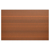 Helles, orangefarbenes und Zickzack Muster Stoff (Fat Quarter (45,7 x 55,9 cm))