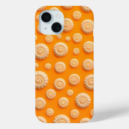 Helles oranges Spiral-iPhone-Case für Frauen Case-Mate iPhone Hülle