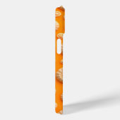 Helles oranges Spiral-iPhone-Case für Frauen Case-Mate iPhone Hülle (Rückseite / Rechts)