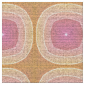 Helles Pastell Pink Gelb Ocker Bali Batik Muster Stoff (Nahaufnahme)