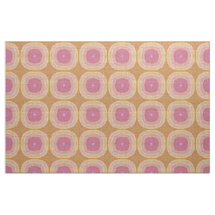 Helles Pastell Pink Gelb Ocker Bali Batik Muster Stoff