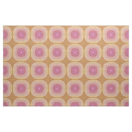 Helles Pastell Pink Gelb Ocker Bali Batik Muster Stoff (Fat Quarter (45,7 x 55,9 cm))