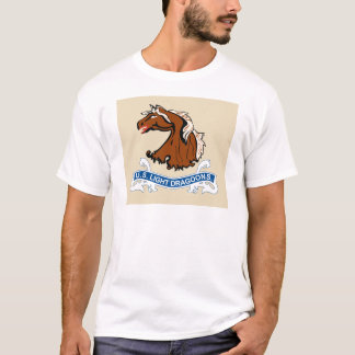 Helles Pferd zwingt Flaggen-T - Shirts