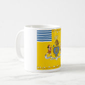 Helles Pferdetruppe-Flagge Philadelphias Kaffeetasse (Vorderseite Links)