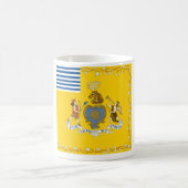 Helles Pferdetruppe-Flagge Philadelphias Kaffeetasse (Mittel)