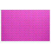 Helles Pink-Schwarz-pickeliges Tupfen-Muster Stoff (Fat Quarter (45,7 x 55,9 cm))