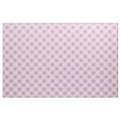 Helles Pink und Winter White Snowflake Muster Stoff (Fat Quarter (45,7 x 55,9 cm))