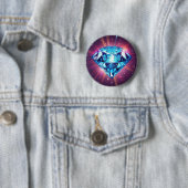 Helles pixeliges Diamant  Button (Beispiel)