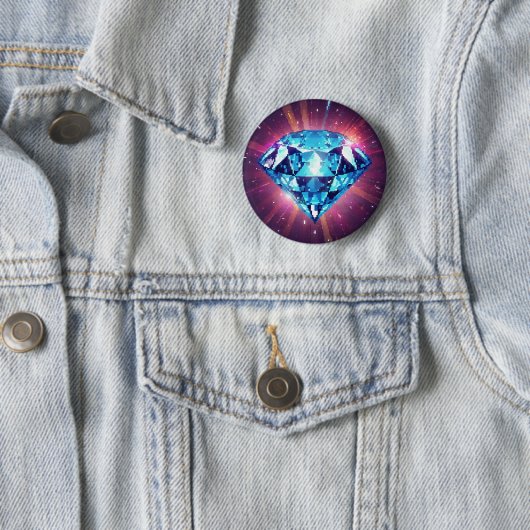 Helles pixeliges Diamant  Button (Beispiel)