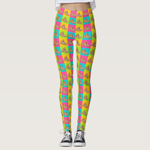 Helles Pizzaslicdesign Leggings