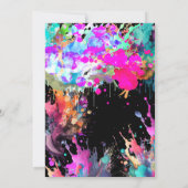 Helles Pool Party Geburtstag, Einladung (Rückseite)