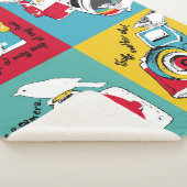 Helles Poster im Stil der Pop-Kunst mit Bild oder Sherpadecke (3/4)
