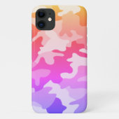 Helles Rainbow Camouflage Case-Mate iPhone Hülle (Rückseite)