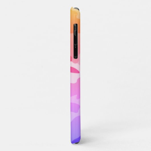 Helles Rainbow Camouflage Case-Mate iPhone Hülle (Hinten/Links)
