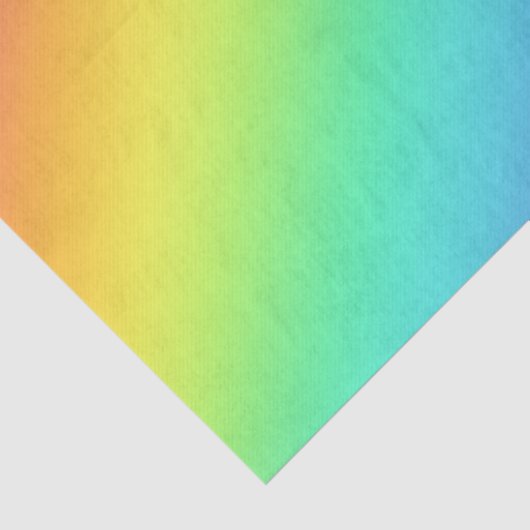 Helles Rainbow-Gradient-Gewebe Seidenpapier (Ausschnitt)