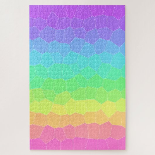 Helles Rainbow-Herausforderung Puzzle (Vertikal)