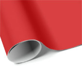 Helles Red Christmas Wrapping Paper Roll Geschenkpapier (Rolleneckpunkt)