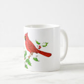 Helles Red Holiday Kardinal Kaffeetasse (VorderseiteRechts)