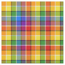 Helles Regenbogen-Kariertes Muster